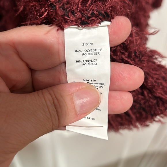 Kensie Oversize Open Cardigan Sweater - Picture 4 of 9